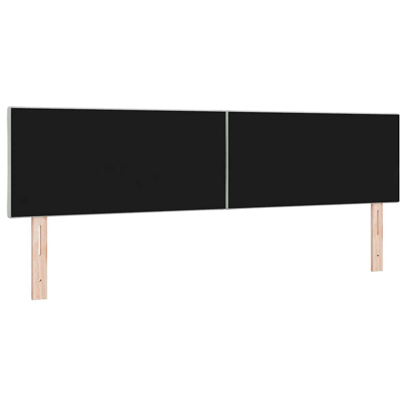 Tăblie LED Gri deschis 180 cm Catifea