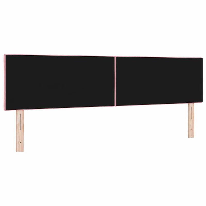 Tăblie LED Roz 180 cm Catifea