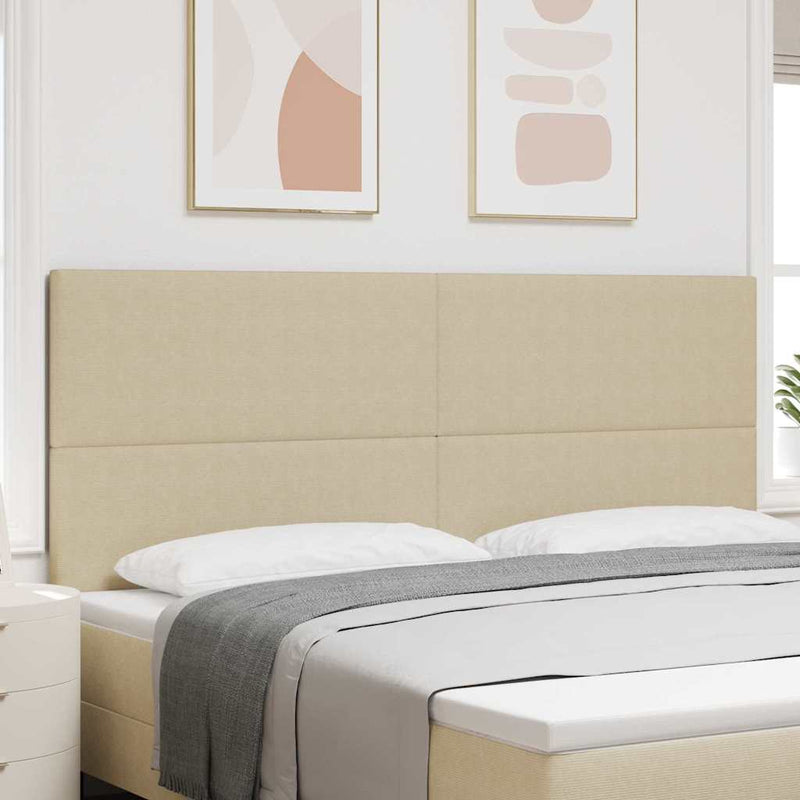 Tăblie LED cu benzi LED Gri Verde 200 cm Țesătură din corduroy