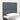 Tăblie LED cu benzi LED cu headboard Gri închis 90 cm Catifea