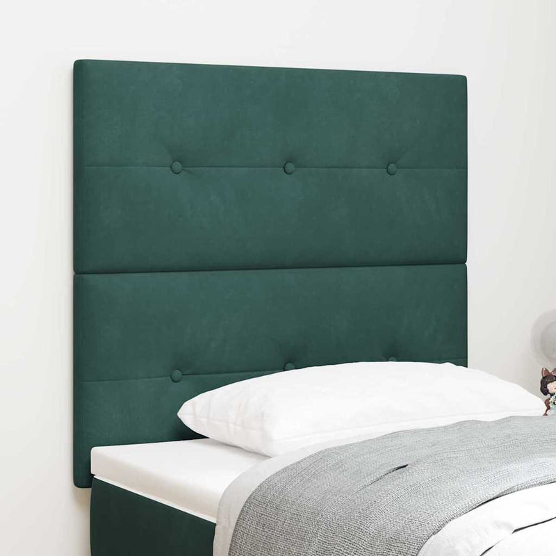 Tăblie LED cu benzi LED Manual Verde 80 cm Catifea