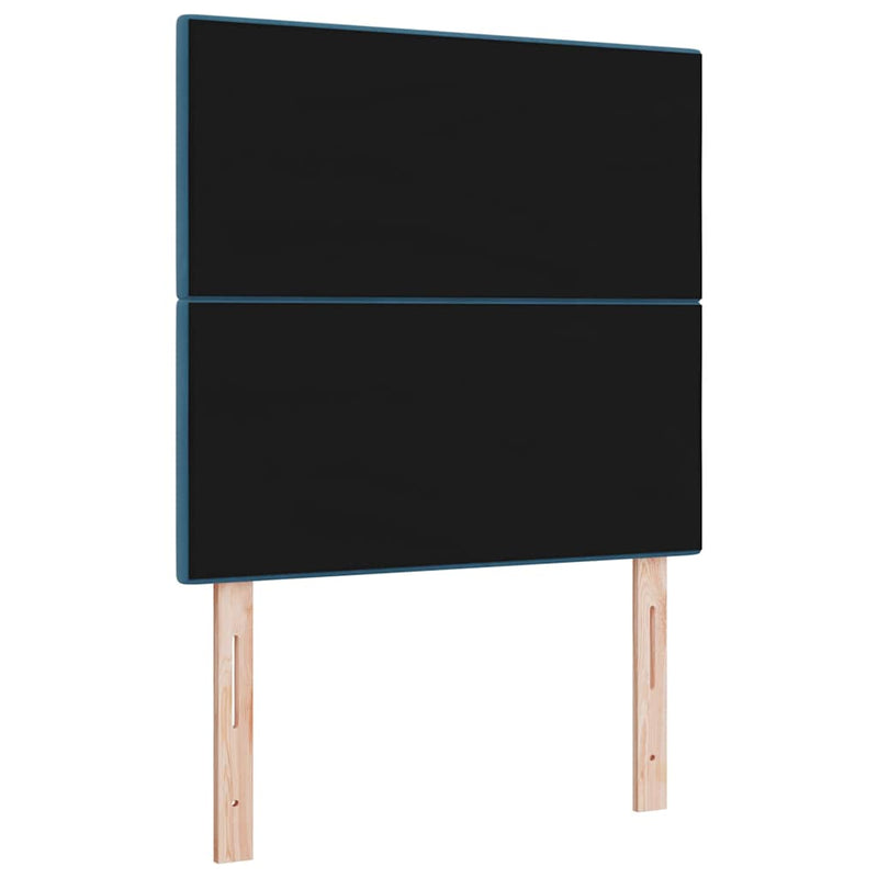 Tăblie LED cu benzi LED Manual albastru 90 cm Catifea