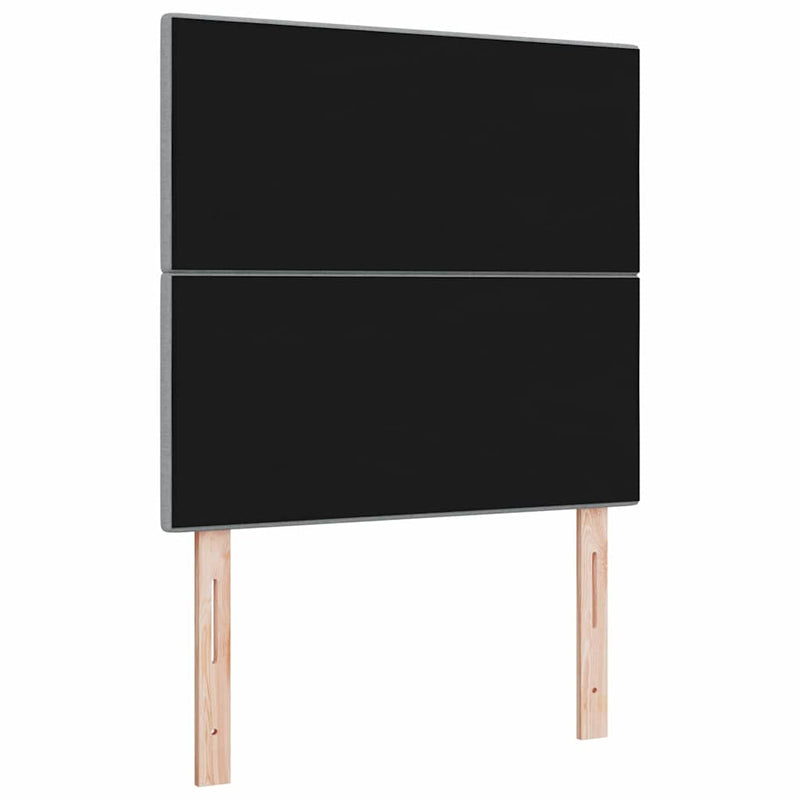 Tăblie LED cu benzi LED Manual Gri deschis 100 cm țesătură