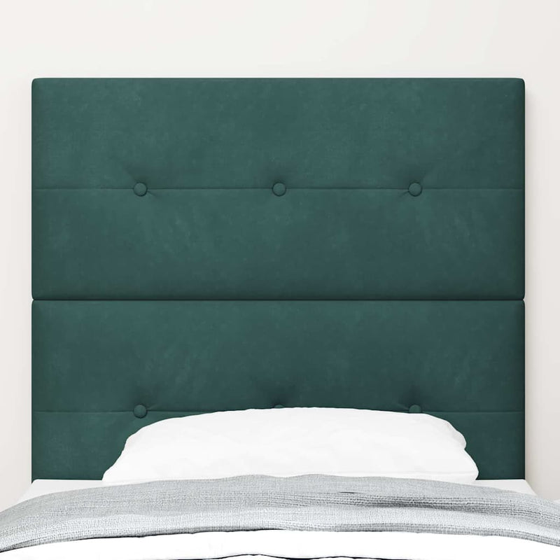 Tăblie LED cu benzi LED Manual Verde 100 cm Catifea