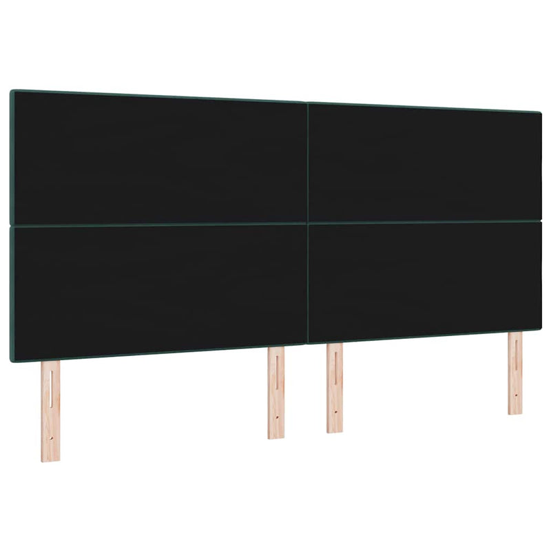 Tăblie LED cu benzi LED Manual Verde 200 cm Catifea