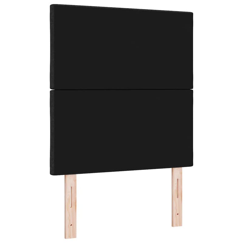 Tăblie LED Negru țesătură