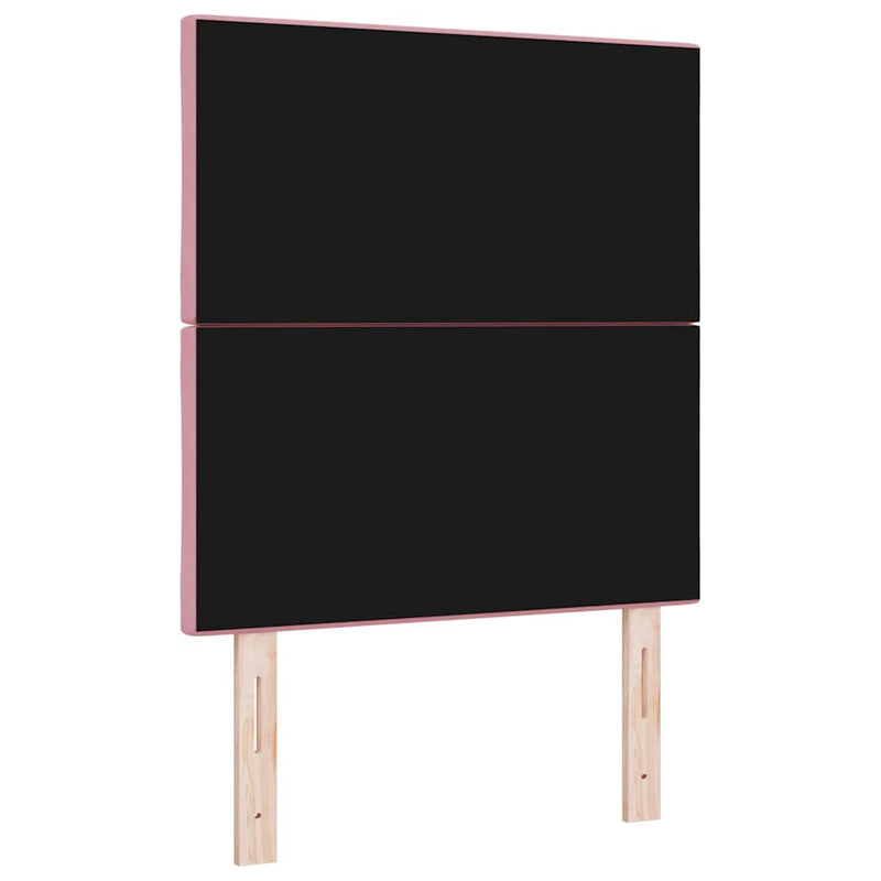 Tăblie LED Roz 80 cm Catifea