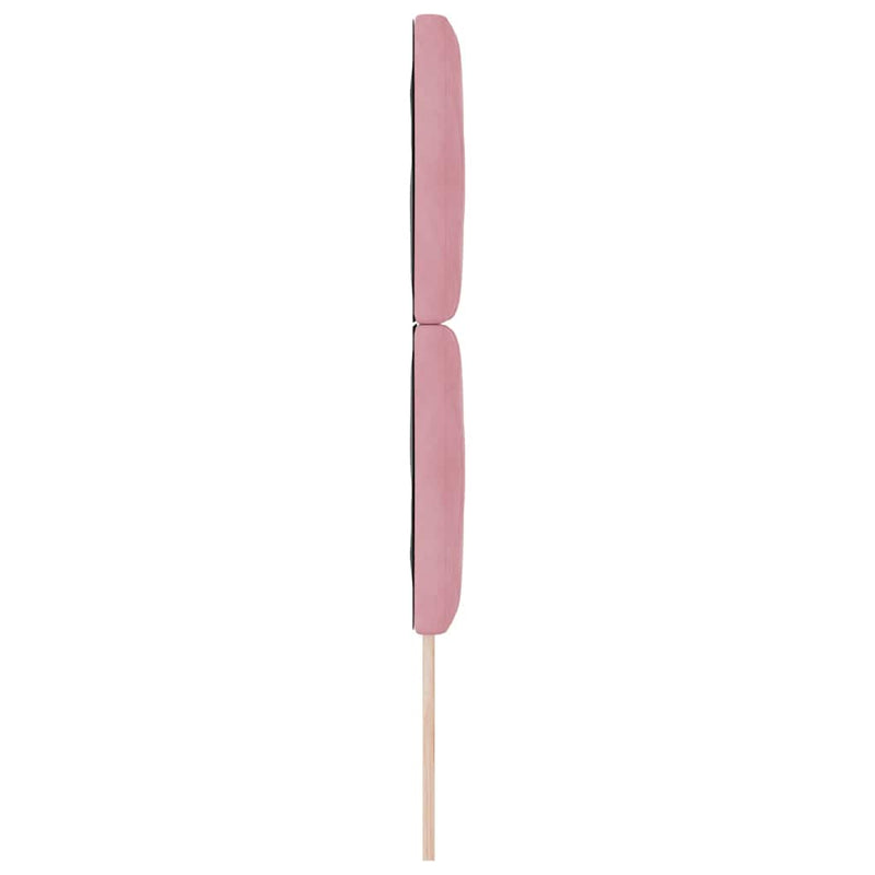 Tăblie LED Roz 80 cm Catifea