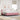 Pat cu arcuri cu headboard Roz 200 x 200 cm Catifea