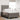 Pat cu arcuri cu headboard Gri taupe 120 x 190 cm țesătură