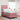 Pat cu arcuri cu saltea cu headboard Roz 80 x 200 cm Catifea