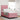 Pat cu arcuri cu headboard Roz 80 x 200 cm Catifea