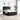 Pat cu arcuri cu headboard Negru 140 x 190 cm Catifea