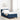 Pat cu arcuri cu headboard albastru 80 x 200 cm țesătură
