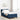 Pat cu arcuri cu headboard albastru 90 x 200 cm țesătură