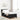 Pat cu arcuri cu headboard Negru 80 x 200 cm Catifea