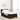 Pat cu arcuri cu headboard Negru 90 x 200 cm Catifea