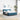 Pat cu arcuri cu headboard Albastru închis 160 x 200 cm Catifea