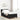 Pat cu arcuri cu headboard Negru 90 x 200 cm Catifea
