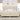 Pat cu arcuri cu headboard Manual Crem 200 x 200 cm țesătură