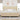 Pat cu arcuri cu headboard Manual Crem 200 x 200 cm țesătură