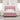 Pat cu arcuri cu headboard Manual Roz 190 x 140 cm Catifea