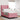 Pat cu arcuri cu headboard Manual Roz 200 x 100 cm Catifea