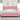 Pat cu arcuri cu headboard Manual Roz 200 x 200 cm Catifea