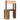 Birou Lemn Vechi 91 x 50 x 149 cm Lemn prelucrat