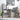 Birou Gri din beton Lemn prelucrat 131,5 x 50 x 106,5 cm
