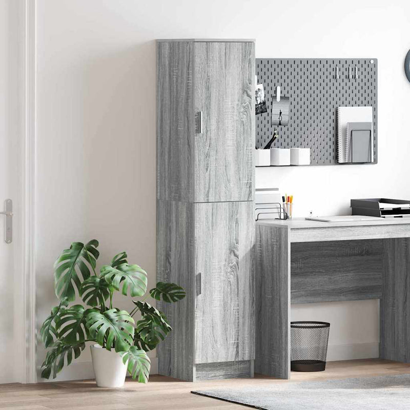 Bufet Gri Sonoma 35 x 39 x 168 cm