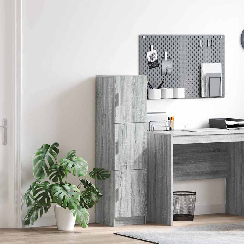 Bufet Gri Sonoma 31.5 x 32 x 122.5 cm