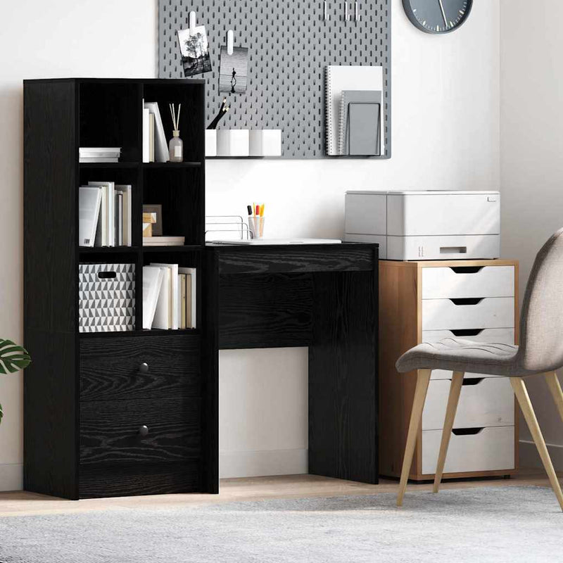 Birou Stejar Negru 60 x 40 x 76 cm