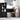 Birou Stejar Negru 70 x 40 x 76 cm