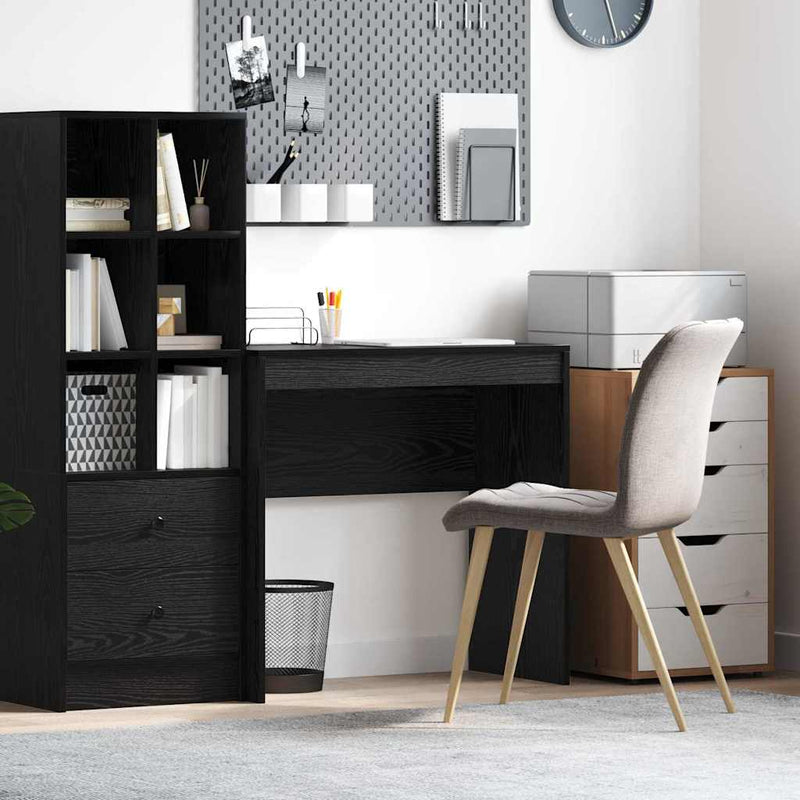 Birou Stejar Negru 80 x 40 x 76 cm