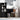 Birou Stejar Negru 60 x 50 x 76 cm