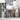 Birou Gri din beton 60 x 50 x 76 cm