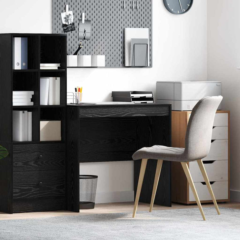 Birou Stejar Negru 80 x 50 x 76 cm