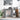 Birou Gri Sonoma 106 x 41 x 88.5 cm Lemn prelucrat