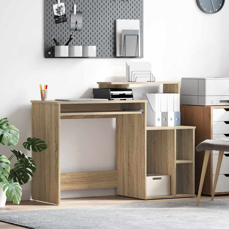 Birou Stejar Sonoma 120,5 x 44 x 88,5 cm Lemn prelucrat