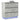 Dulap de noapte Gri din beton 71 x 34,5 x 75 cm Lemn prelucrat