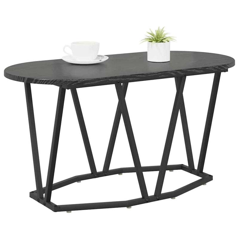 Masă de cafea Stejar Negru 80 x 40 x 40.5 cm