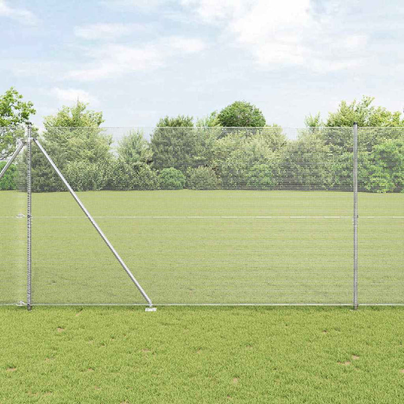 Gard de sârmă sudată cu țepi 25 x 1,5 m Oțel Galvanizat Plasă