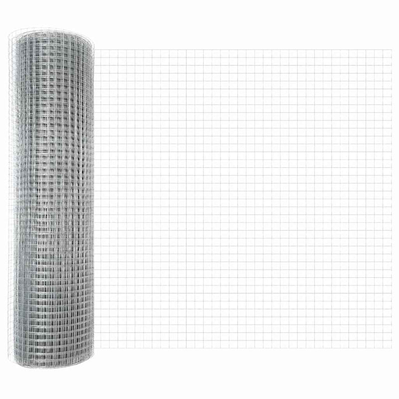Gard de sârmă sudată cu țepi 100 x 0,6 m Oțel Galvanizat Plasă