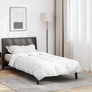 Duvet de iarnă 140 x 220 cm Iarnă Pene Alb Respirabil