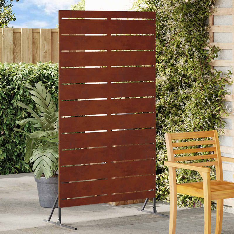 Ecran de intimitate 100 x 50 x 180 cm Ruginit