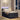 Pat cu arc LED cu headboard Gri închis și alb 90 x 200 cm