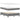 Pat cu arc LED cu headboard Gri deschis și alb. 140 x 190 cm