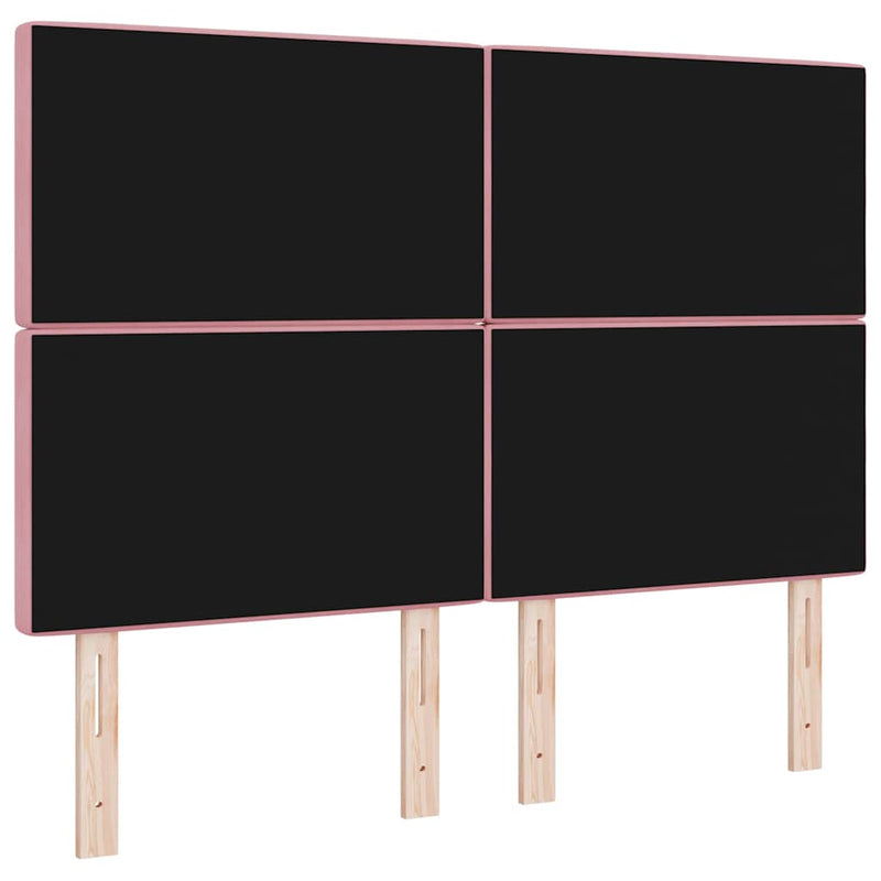 Tăblie cap Roz 160 cm Catifea