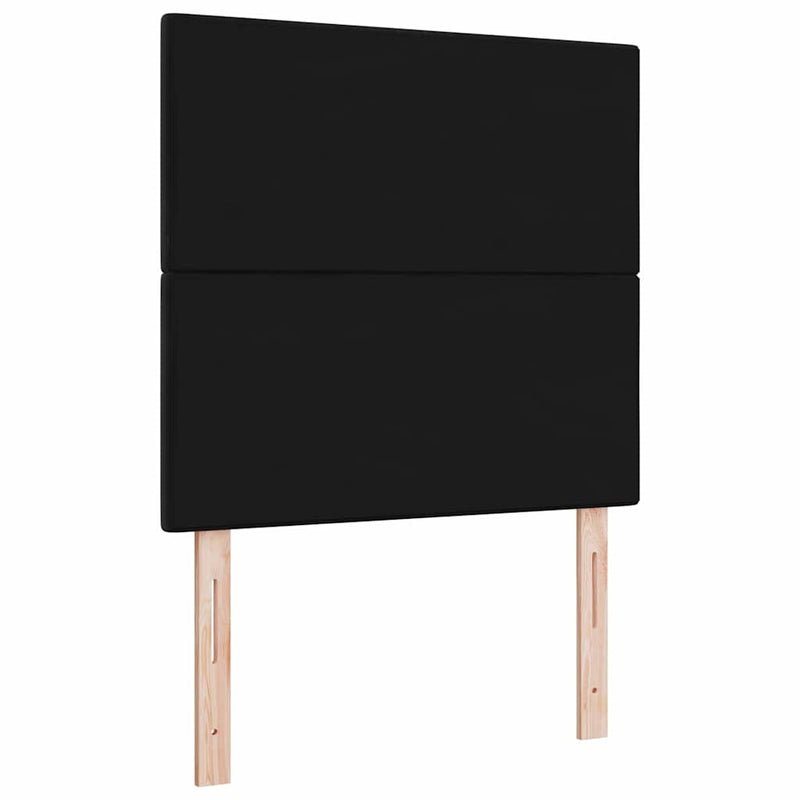 Tăblie cap Negru 90 cm Catifea
